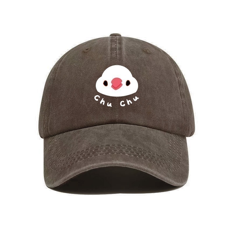 啾啾的型男日記｜刺繡水洗 白文鳥 現貨-細節圖5