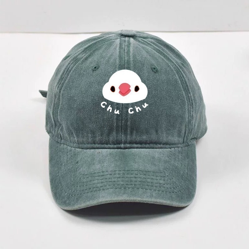 啾啾的型男日記｜刺繡水洗 白文鳥 現貨-細節圖6