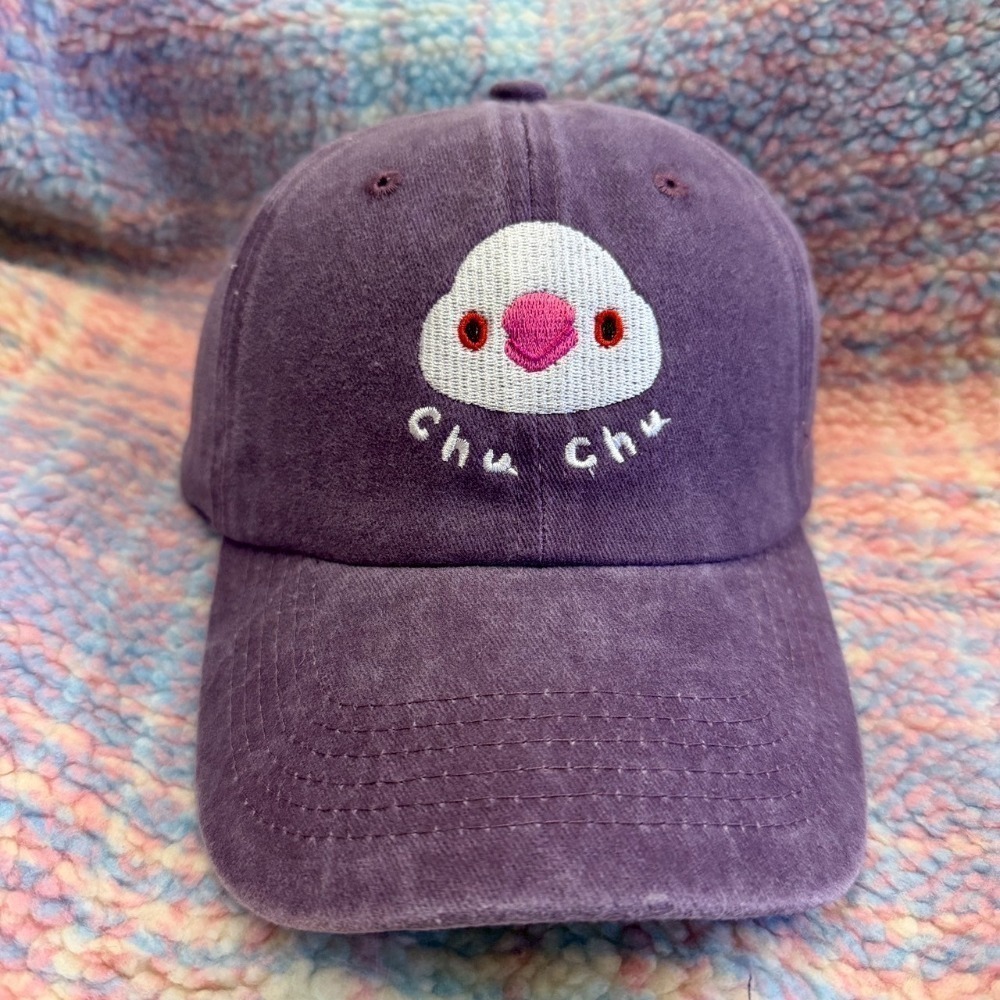 啾啾的型男日記｜刺繡水洗 白文鳥 現貨-規格圖11