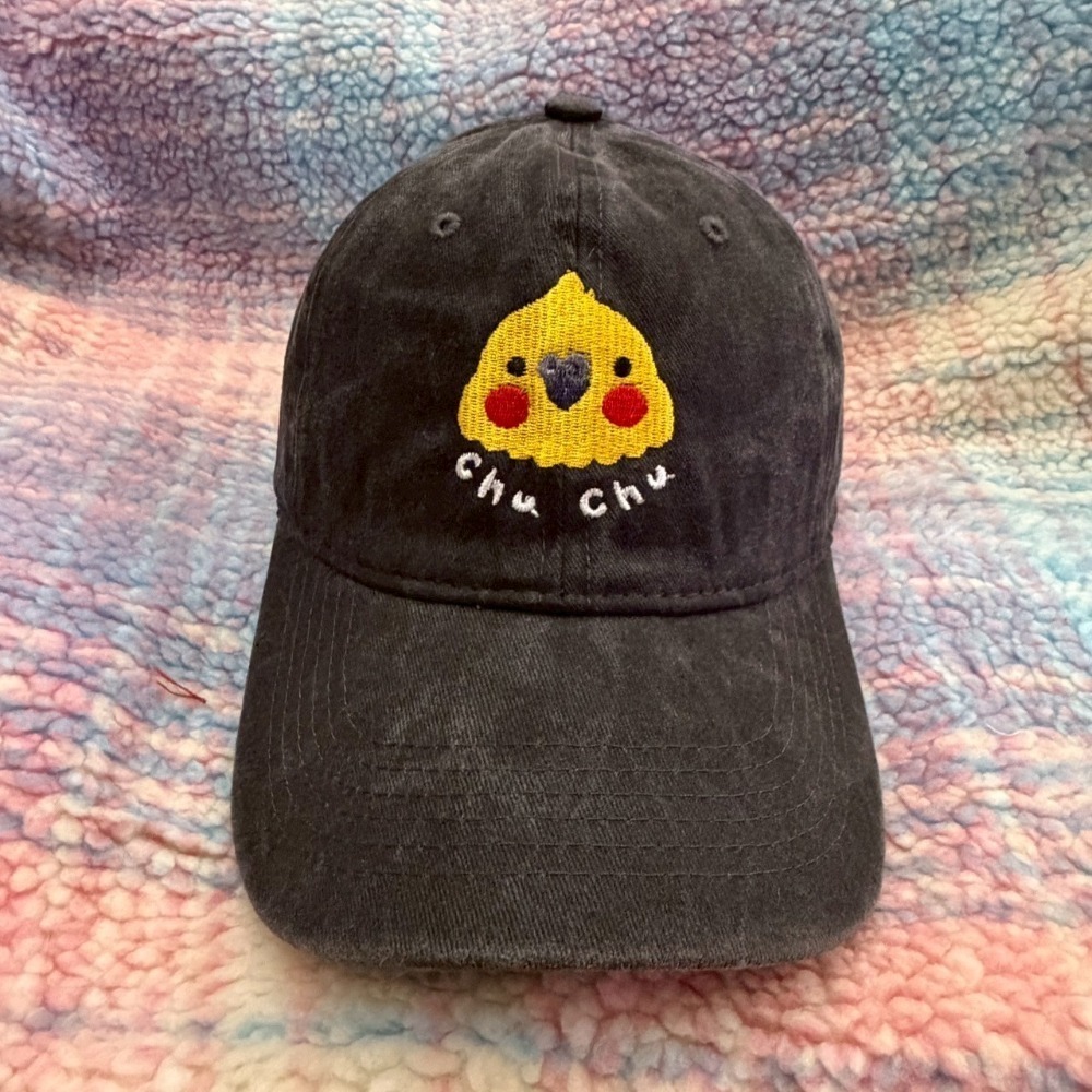 啾啾的型男日記｜刺繡水洗帽 玄鳳黑牛 現貨-規格圖2