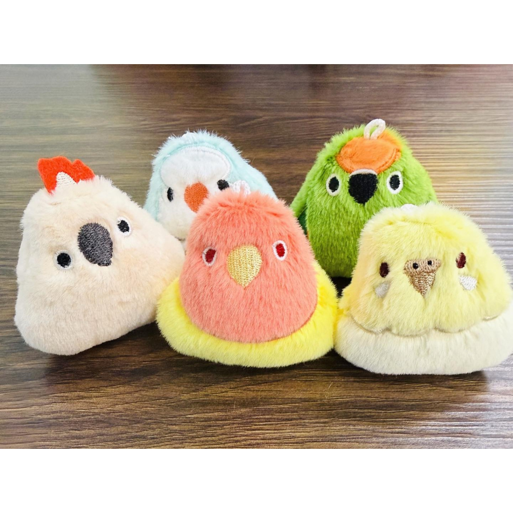 啾啾的型男日記 獨家小娃娃 ／歪臉閃光小鸚 愛情鳥-細節圖3