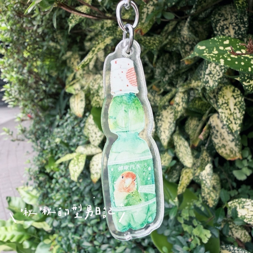 啾啾的台味 x 小鳥 鑰匙圈-細節圖2