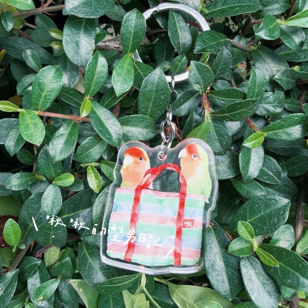 啾啾的台味 x 小鳥 鑰匙圈-細節圖4
