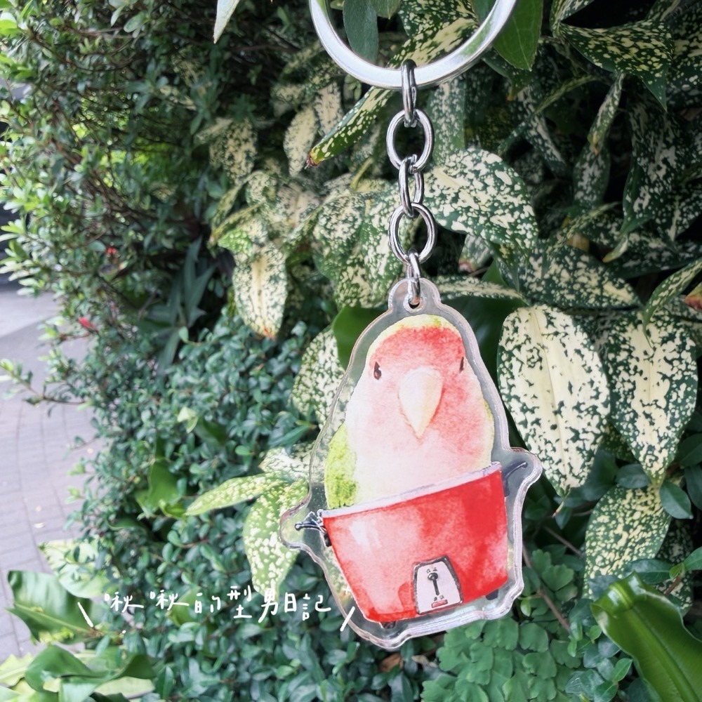 啾啾的台味 x 小鳥 鑰匙圈-規格圖11