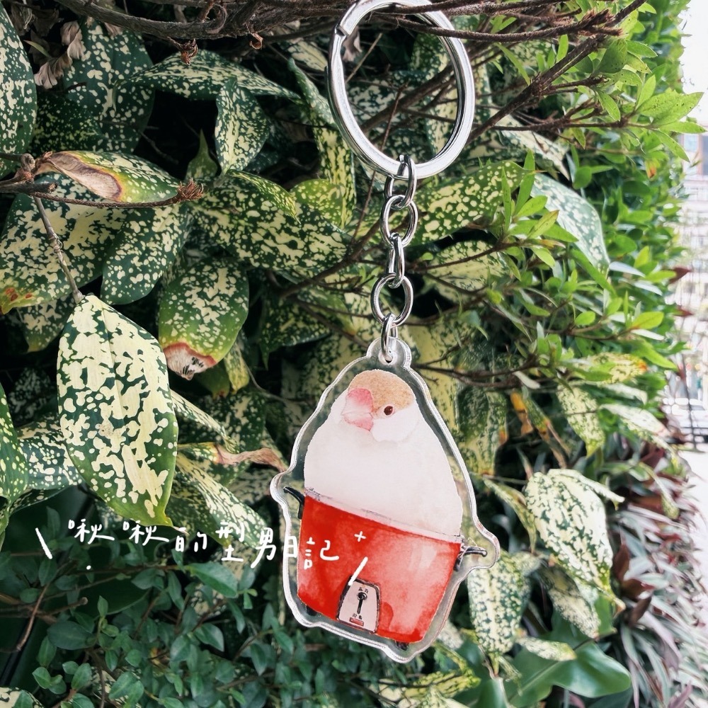 啾啾的台味 x 小鳥 鑰匙圈-規格圖11
