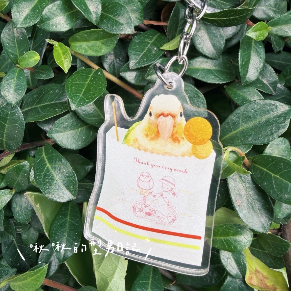 啾啾的台味 x 小鳥 鑰匙圈-規格圖11