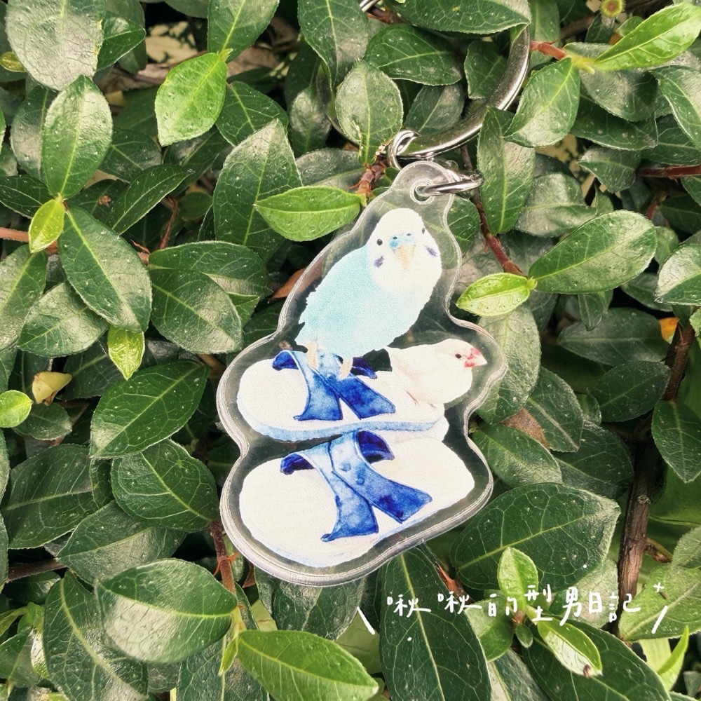 啾啾的台味 x 小鳥 鑰匙圈-規格圖11