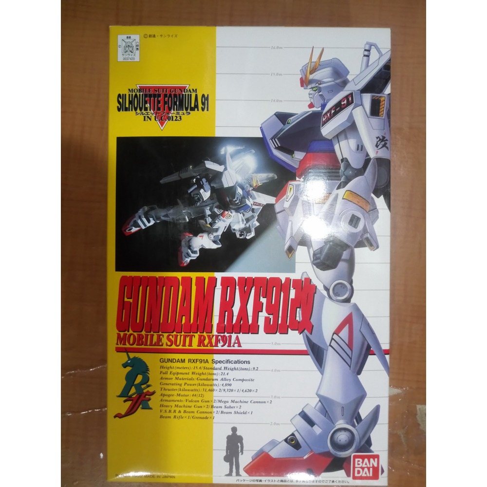 1/100 GUNDAM 鋼彈 影子方程式 F91 未組裝-細節圖5