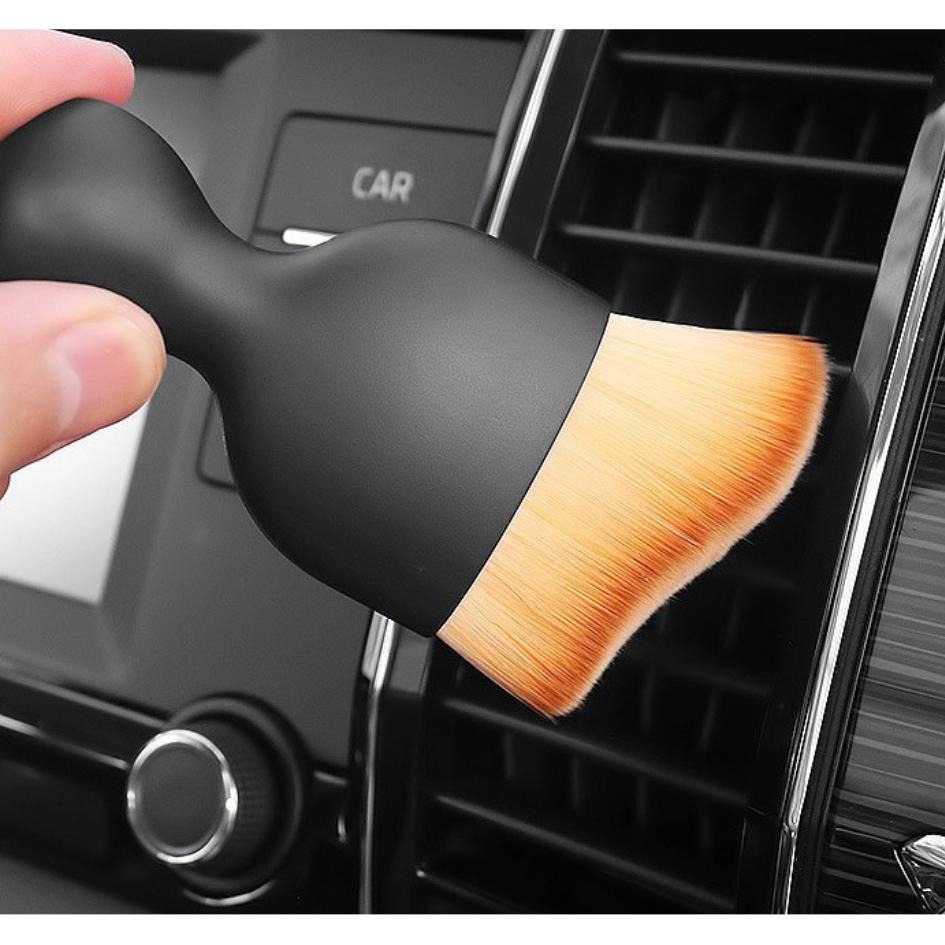 [台中現貨 滿額免運] 車用清潔刷 空調刷 縫隙刷 細節刷 空調清潔刷 冷氣刷 汽車清潔刷 內裝刷 車內刷 出風口刷-細節圖2
