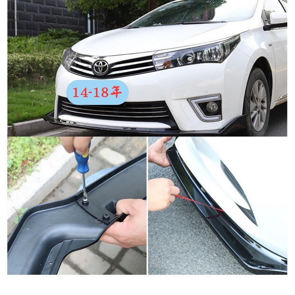 [台中現貨 滿額免運] altis11代 altis12代 定風翼 保險桿 altis 空力套件 前下巴 toyota-細節圖8