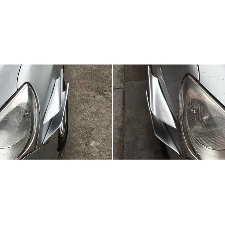 [台中現貨 滿額免運] 風刀 引擎蓋裝飾 導流板 葉子板裝飾 葉子板 引擎蓋 汽車飾條 空力套件 定風翼 汽車裝飾 福斯-細節圖6