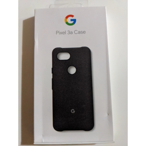 Google pixel 3a 原廠織布手機殼 石墨黑 高質感原廠殼 全新未拆封 已絕版