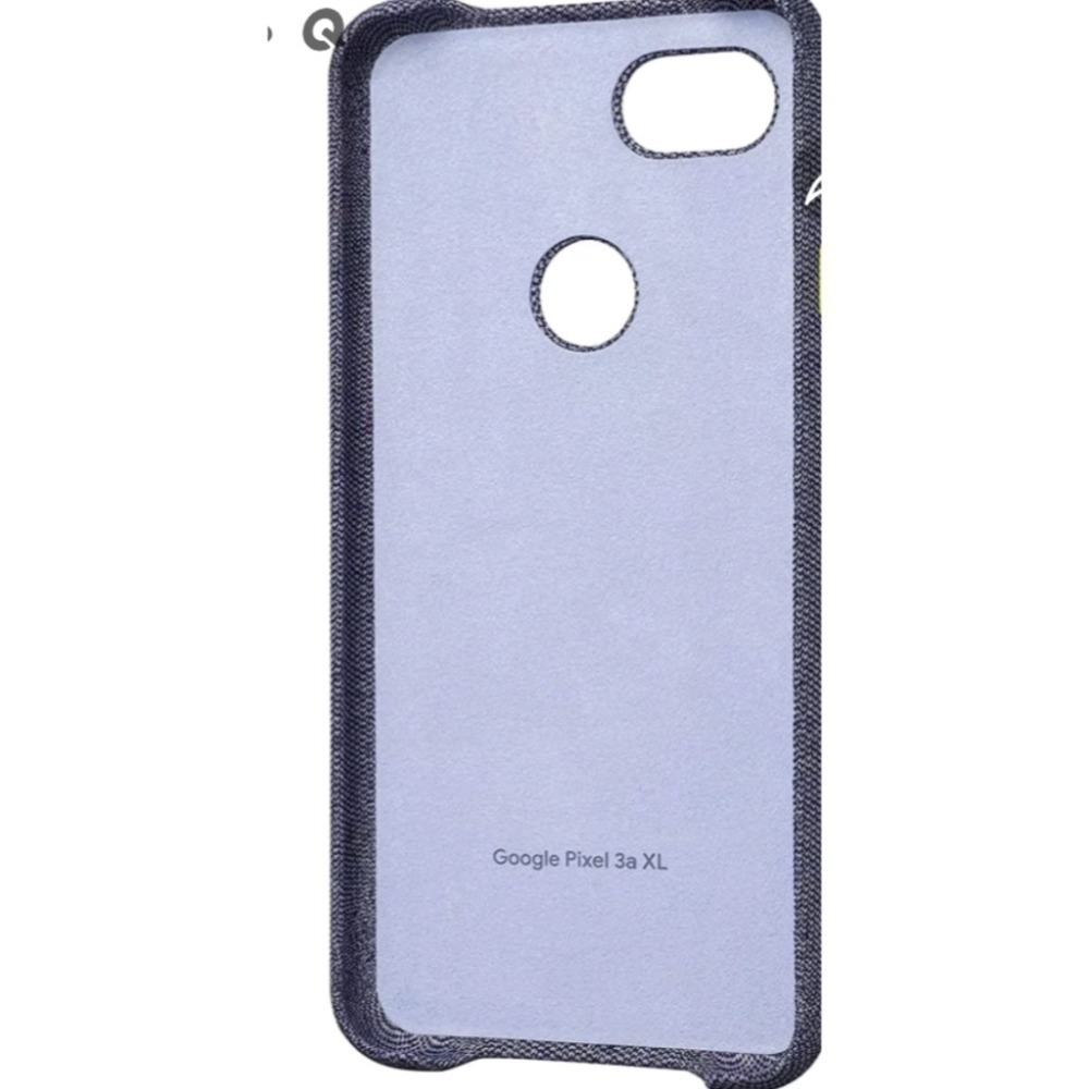 Google pixel 3a XL 原廠織布手機殼 海藍色 高質感原廠殼 全新未拆封 已絕版-細節圖2