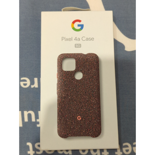 Google pixel 4a 5G 原廠織布殼 紅色