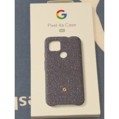 Google pixel 4a5G 原廠織布殼 藍色