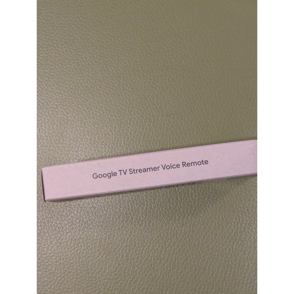 Google TV Streamer 聲控器 遙控器  原廠 Chromecast 可配對使用 全新未拆封-細節圖2