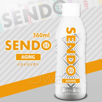 【送270ml潤滑液】日本原裝進口Mans Max．SENDO 清爽保濕型潤滑液 -AGING(360ml)