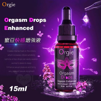 【送270ml潤滑液】物品名稱 葡萄牙Orgie．Orgasm Drops Enhanced 蜜豆快感增強液 15ml