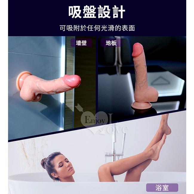 【送270ml潤滑液】日本Drywell【涉い井】武士 ‧ 本物の樣 7吋硅膠吸盤仿真血管超真老二﹝任煣任彎唯真度100-細節圖6