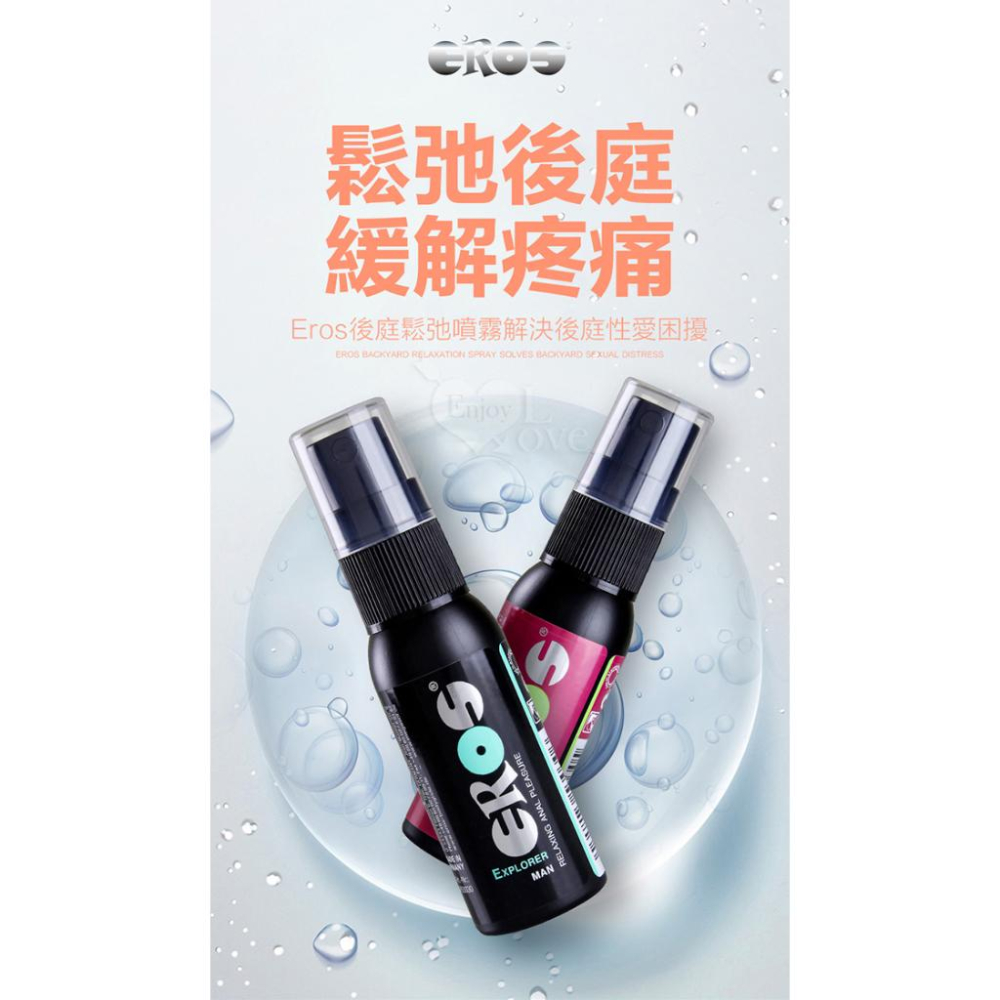 【送270ml潤滑液】德國Eros ‧ Relax - Woman 女用輕鬆肛交 後庭行動噴霧 - 肛門鬆弛/肛交舒展/-細節圖2