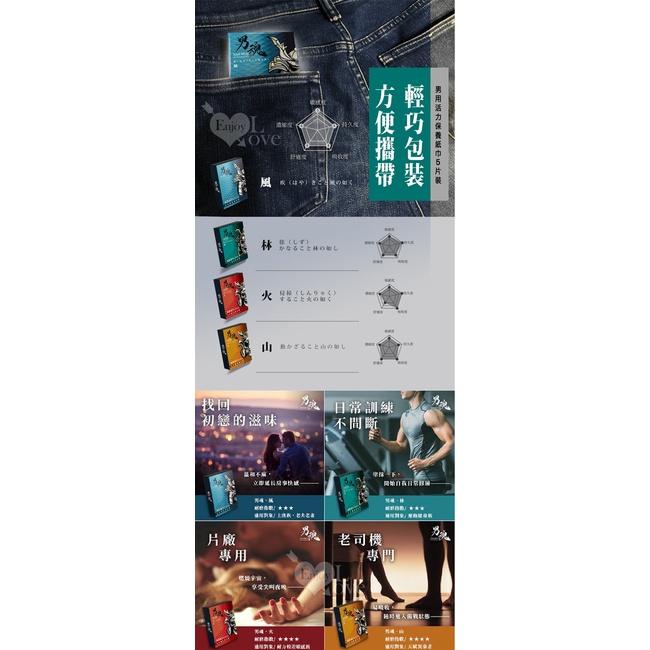 【送270ml潤滑液】男魂 ‧ 男用活力保養濕巾 - 火﹝激爽久戰﹞5片裝-細節圖7