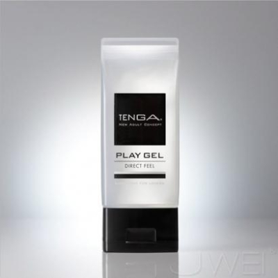 【送270ml潤滑液】日本TENGA．PLAY GEL-DIRECT FEEL 鮮明觸感型潤滑液(黑)160ml