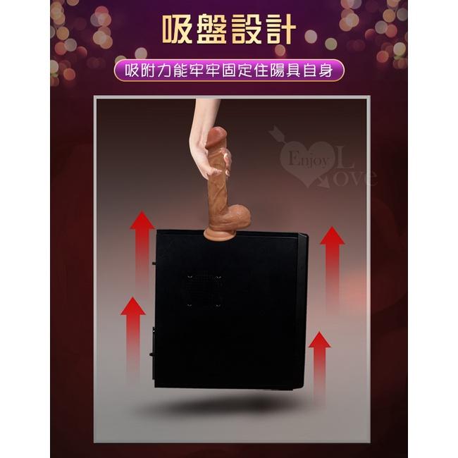 【送270ml潤滑液】Enjoy Love 酷龍系列 ‧ Cool dragon 9.2吋 超高仿真皮紋雙層液態硅膠肉感-細節圖5