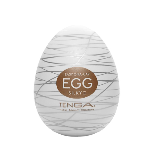 限量送潤滑液日本TENGA EGG-018自慰蛋一次性奇趣蛋EGG SILKY II挺趣蛋(絲絨II型)飛機杯