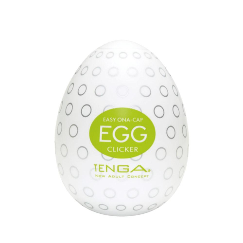 💝限量送潤滑液💝日本TENGA EGG-002自慰蛋EGG CLICKER凸點型挺趣蛋 飛機杯成人情趣用品