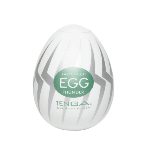 限量送潤滑液日本TENGA EGG- 007自慰蛋EGG THUNDER閃電型構造挺趣蛋飛機杯成人情趣用品