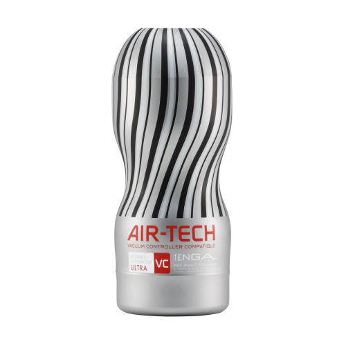 💝送280ml潤滑液💝日本TENGA AIR-TECH重複性真空杯VC加大款(加大銀-支援VC)體位杯飛機杯成人情趣用品