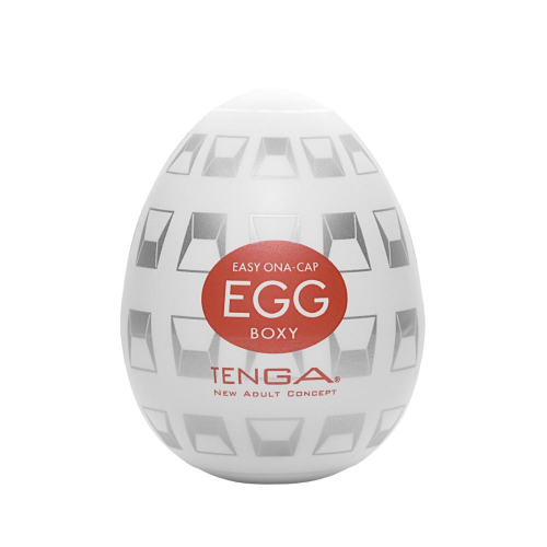 限量送潤滑液日本TENGA EGG-014自慰蛋一次性奇趣蛋EGG BOXY挺趣蛋(立體箱型)飛機杯成人情趣用品