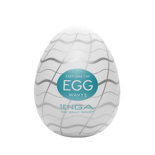 限量送潤滑液日本TENGA EGG-013自慰蛋一次性奇趣蛋 EGG WAVY II挺趣蛋(波紋II型) 飛機杯