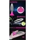 鮑勃 絲滑感金屬吸盤後庭塞-黑-細節圖2