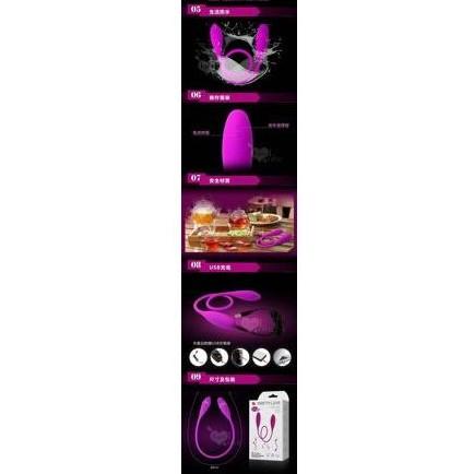 PRETTY LOVE 派蒂菈‧Snaky Vibe 百變魅影充電雙頭變頻靈活棒-細節圖2