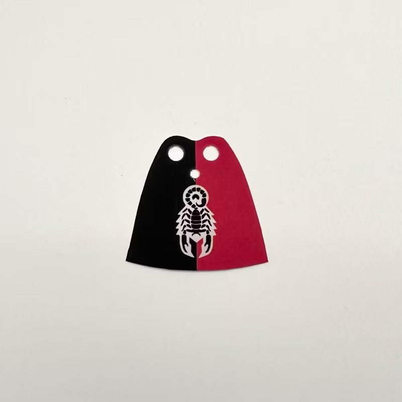 LEGO 樂高披風 獅國 黑鷹 龍族 狼族 森林-規格圖1