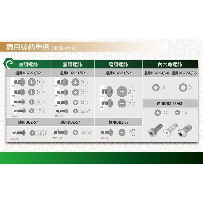 【鋼咕工具王】日本Engineer 崩牙皿頭螺絲拆卸起子頭 #1 DBZ-57-細節圖8