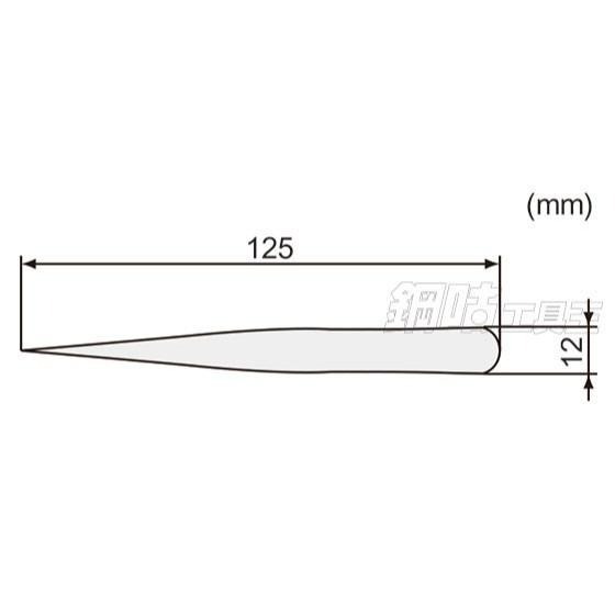 【鋼咕工具王】日本 ENGINEER 不鏽鋼抗磁精密鑷子 細尖型 PT-03-細節圖2