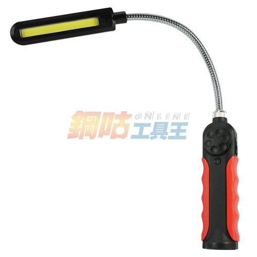 【鋼咕工具王】蛇管LED薄燈8W(USB鋰電充電)