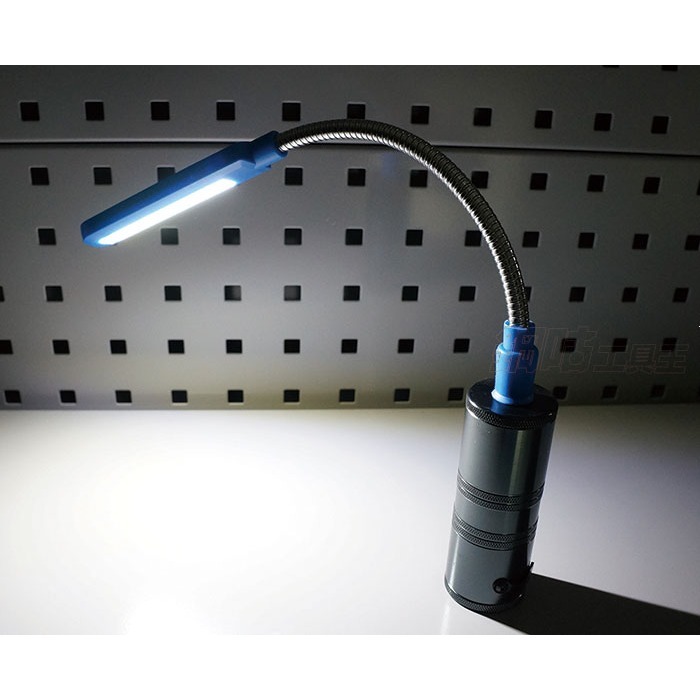 【鋼咕工具王】蛇管LED強磁鋁合金廣角工作燈8W-細節圖2