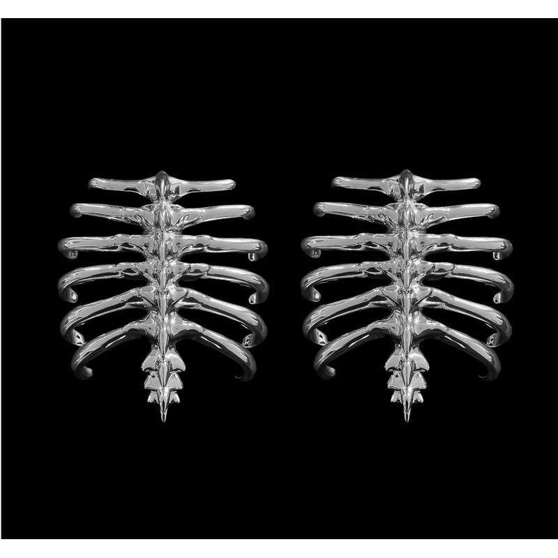 「3D打印」 Airpods Max 耳機殼 裝飾 肋骨 骨骼 電鍍 casetify 個性-細節圖4