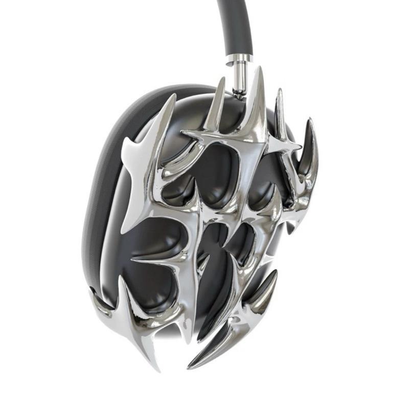 「3D列印」索倫之冠- 骨系列 Airpods Max 耳機殼 裝飾 肋骨 骨骼 電鍍 casetify 個性 保護套-細節圖6