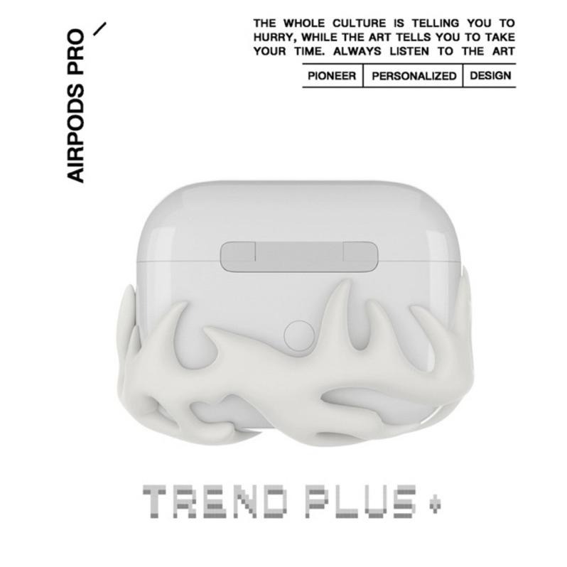 【3D列印】 白霜骨火 Airpods Pro 1/2 代保護殼 裝飾殼-細節圖4