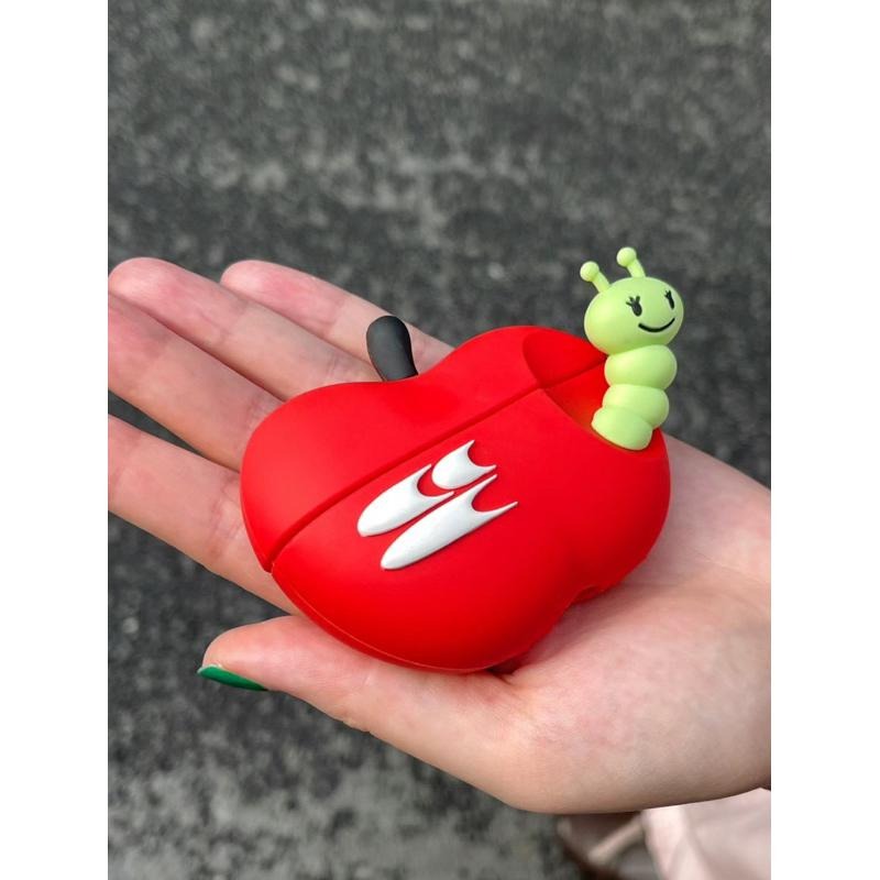 「哭喊中心」蘋果殺手 - Airpods Pro 耳機殼 保護殼 Crying Center 蘋果 蟲 Y2K 矽膠殼-細節圖3