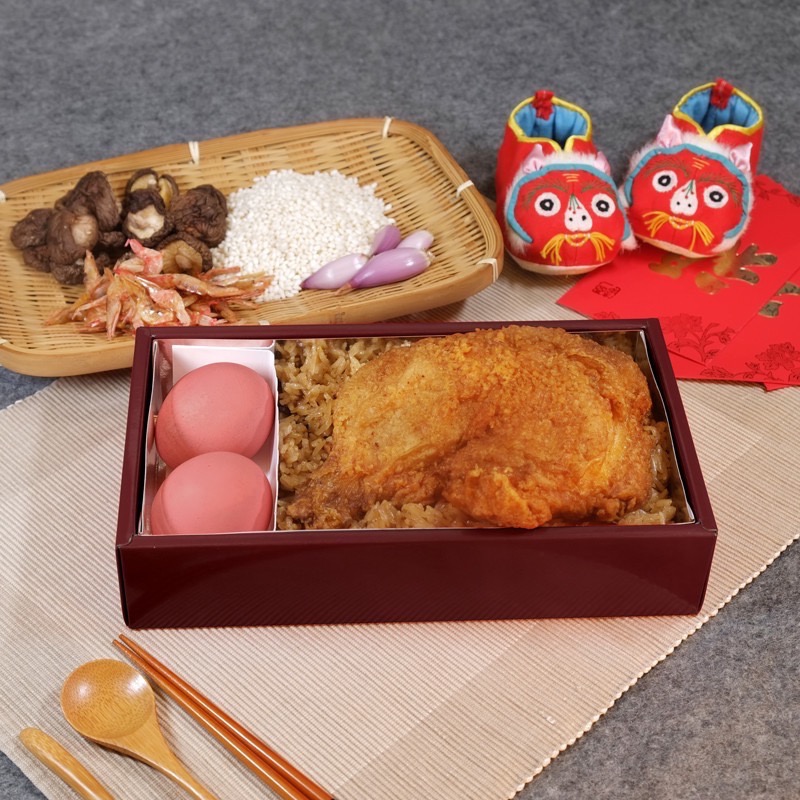 《做人成功》一斤半 油飯禮盒（可加購不織布提袋）-細節圖5