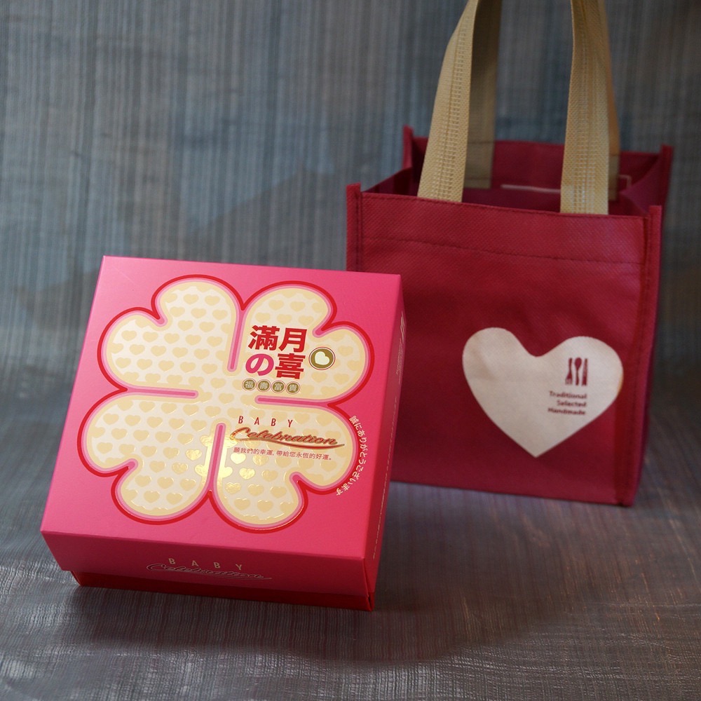 《滿月の喜》一斤 油飯禮盒（可加購不織布提袋）-細節圖6