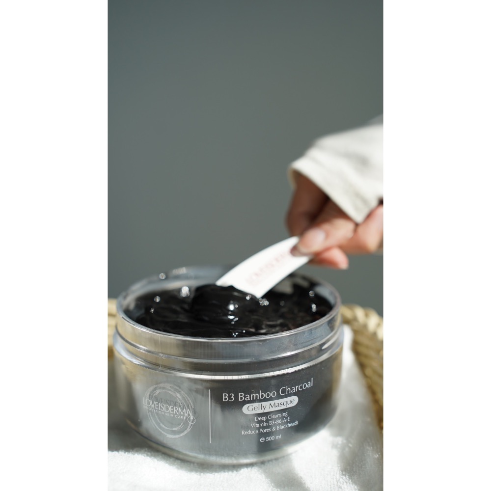 🔅現貨供應🔅B3竹炭凝膠面膜/B5保濕凝膠面膜/B12青春修復凝膠面膜500ml-細節圖2