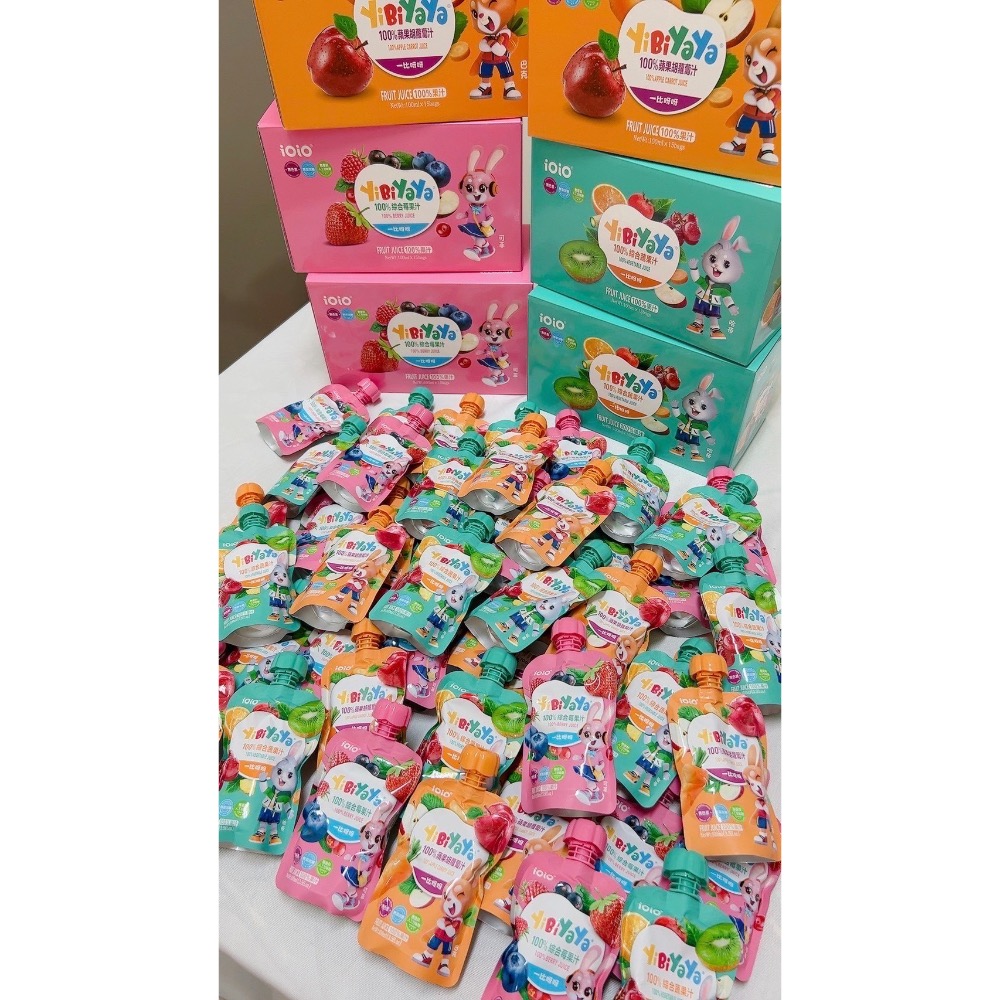 🔅現貨供應🔅iOiO YiBiYaYa 100%果汁100ml-細節圖3