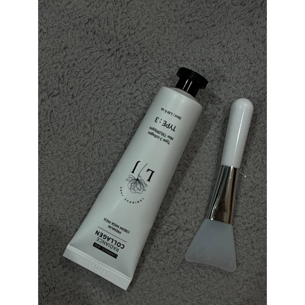 LUMINOUS JADE透亮膠原蛋白撕拉乳霜面膜-細節圖2