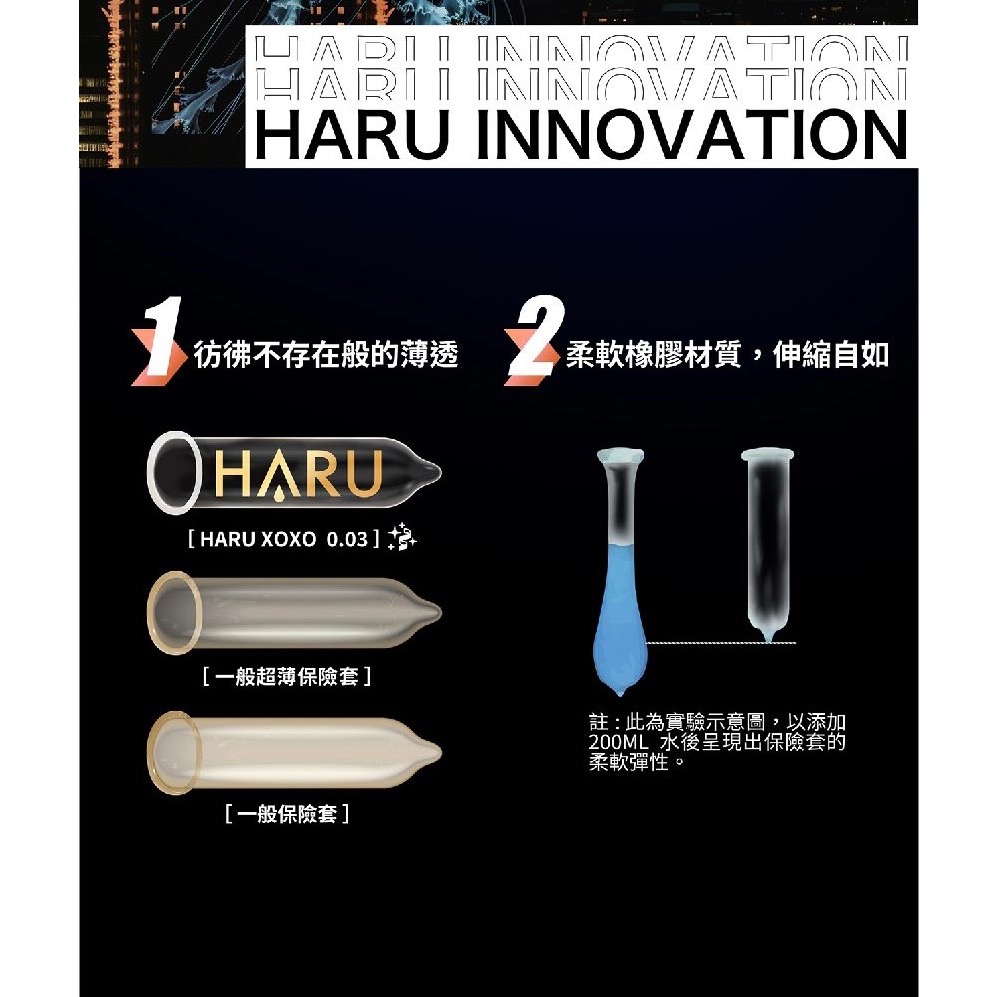 HARU XOXO 0.03舒暢激薄款衛生套-細節圖5